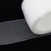 Kemény lószőr szalag 8 cm széles - WHITE (fehr)